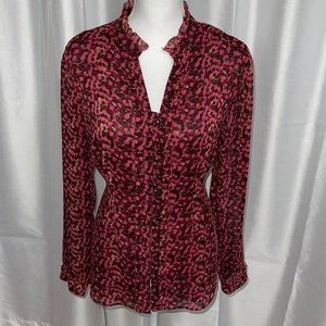 Long Sleeve Blouse- Large